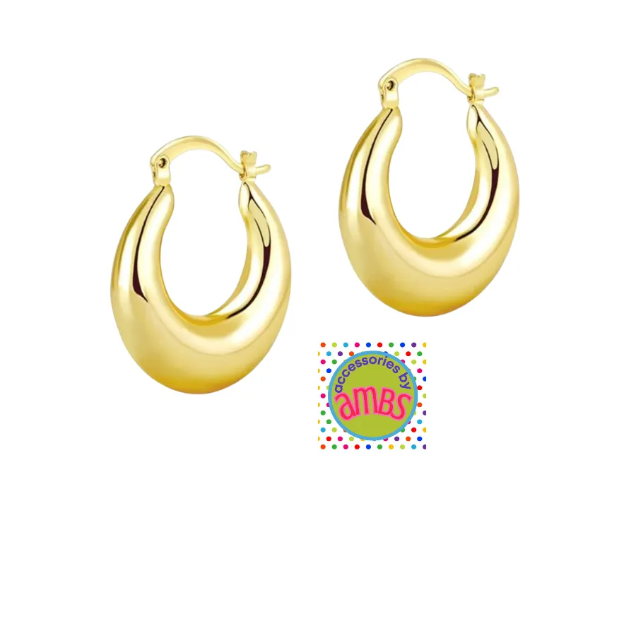 Assorted 14 Kt Gold Hoop Earrings