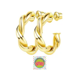 Assorted 14 Kt Gold Hoop Earrings