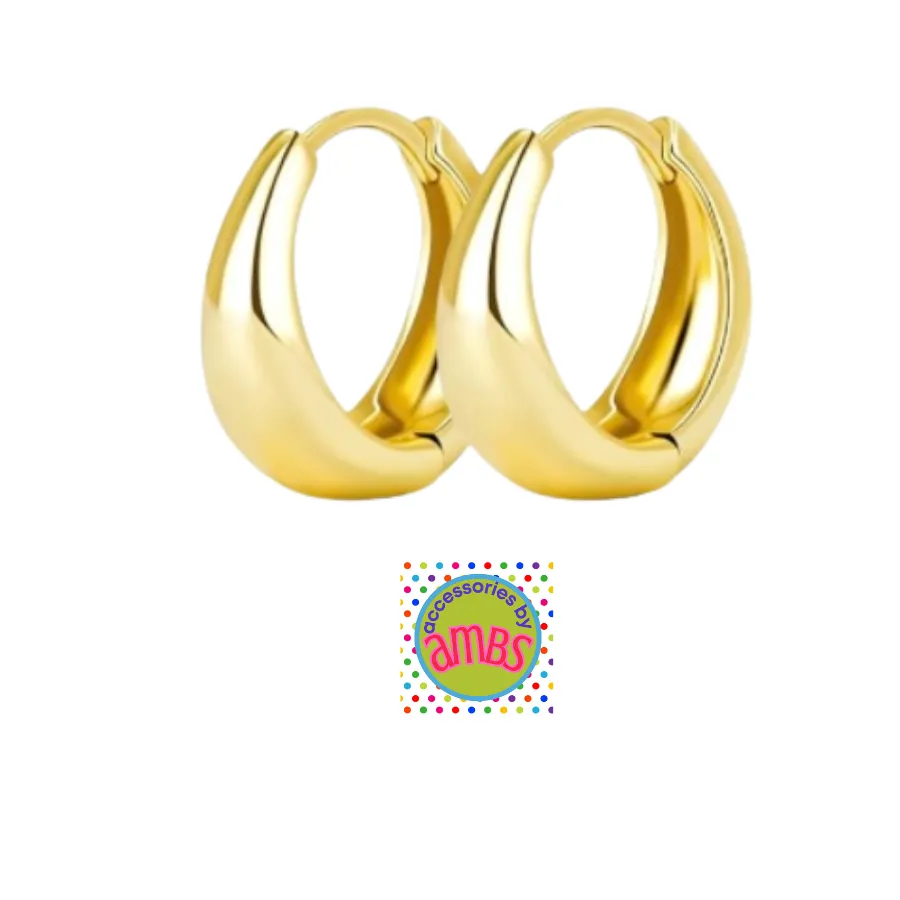 Assorted 14 Kt Gold Hoop Earrings