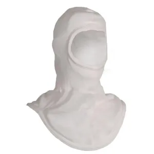 Balaclava - Fire (FR) and Thermal Resistant, Lightweight, Double Layer Knit Hood, Single Layer Bib (PK 3 Hoods) - National Safety Apparel