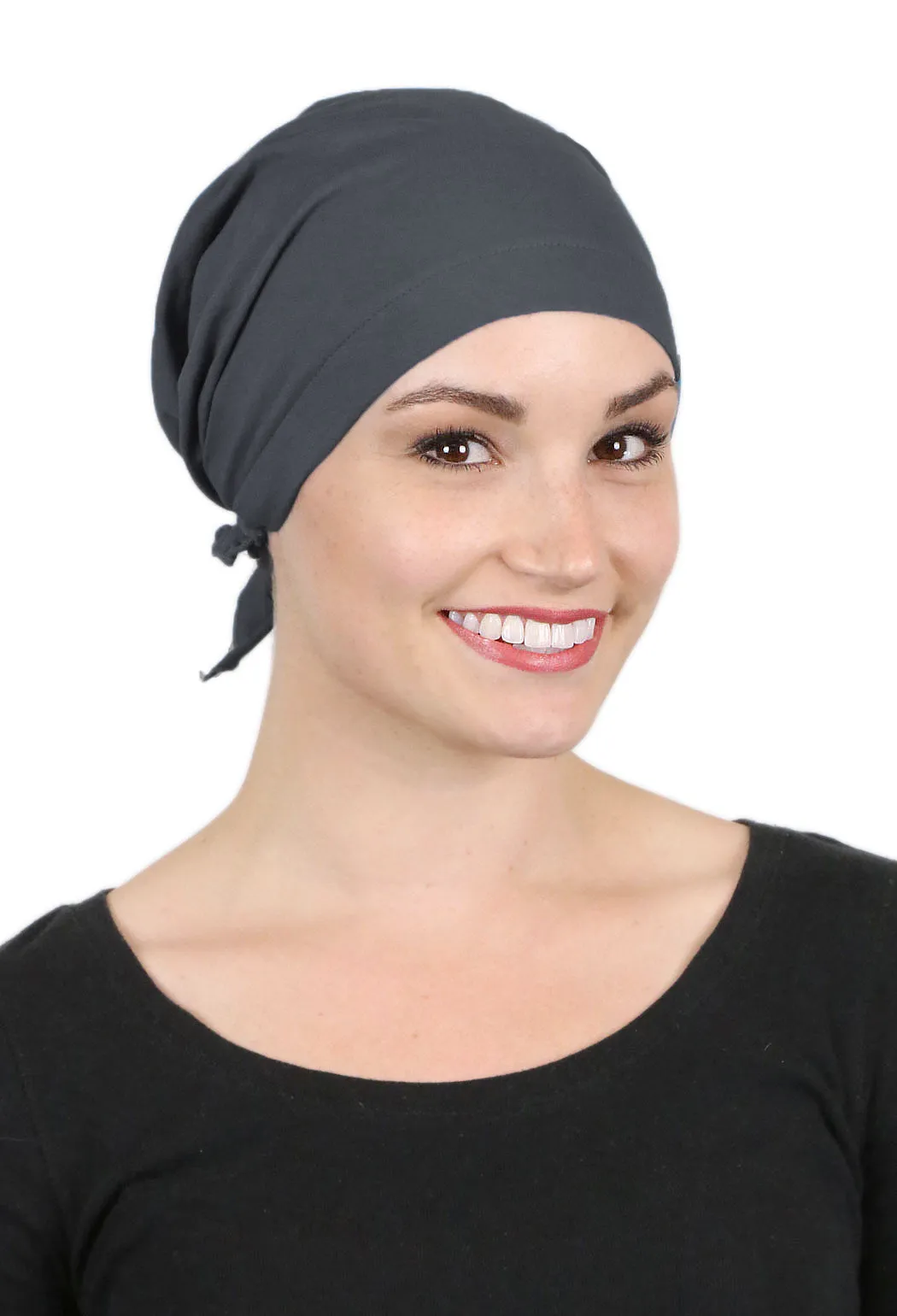 Bamboo Celeste Headscarf Pre Tied Chemo Headwear 50  UPF Sun Protection