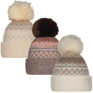 Barts Womens Woodstar Alpaca Wool Bobble Hat