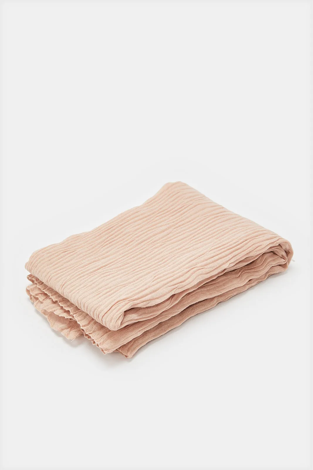 Beige Colour Solid Scarf