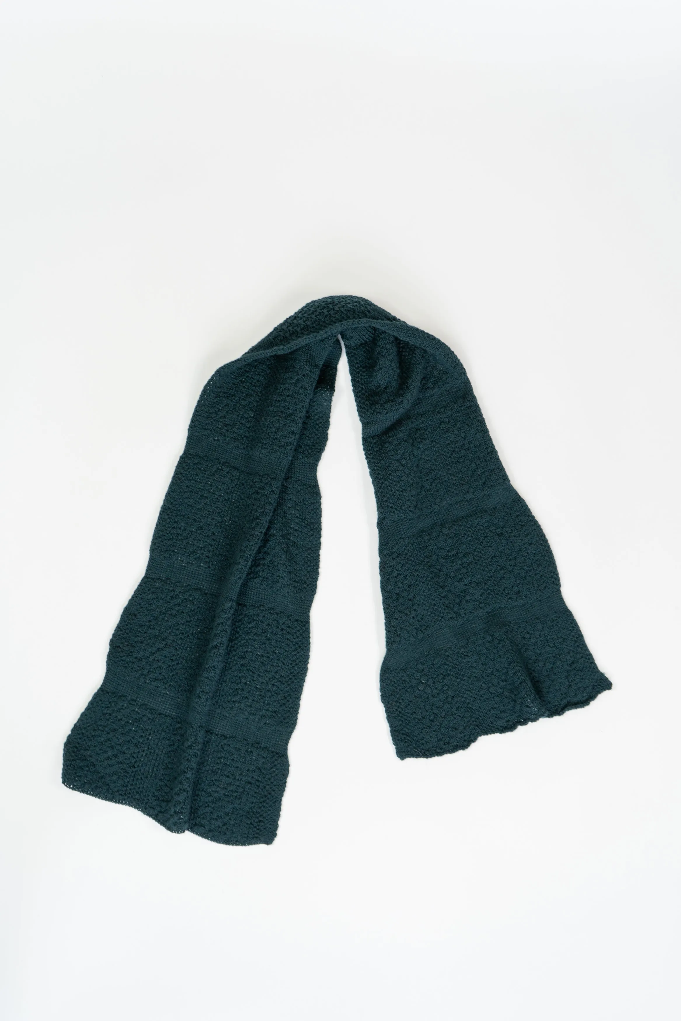 Bottle Green Small Merino Scarf