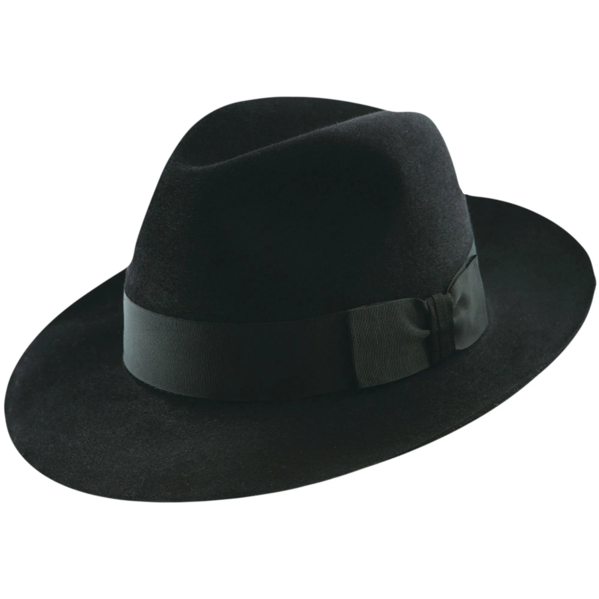 Christys' of London Hand Made Fur Felt Center Dent Fedora Hat