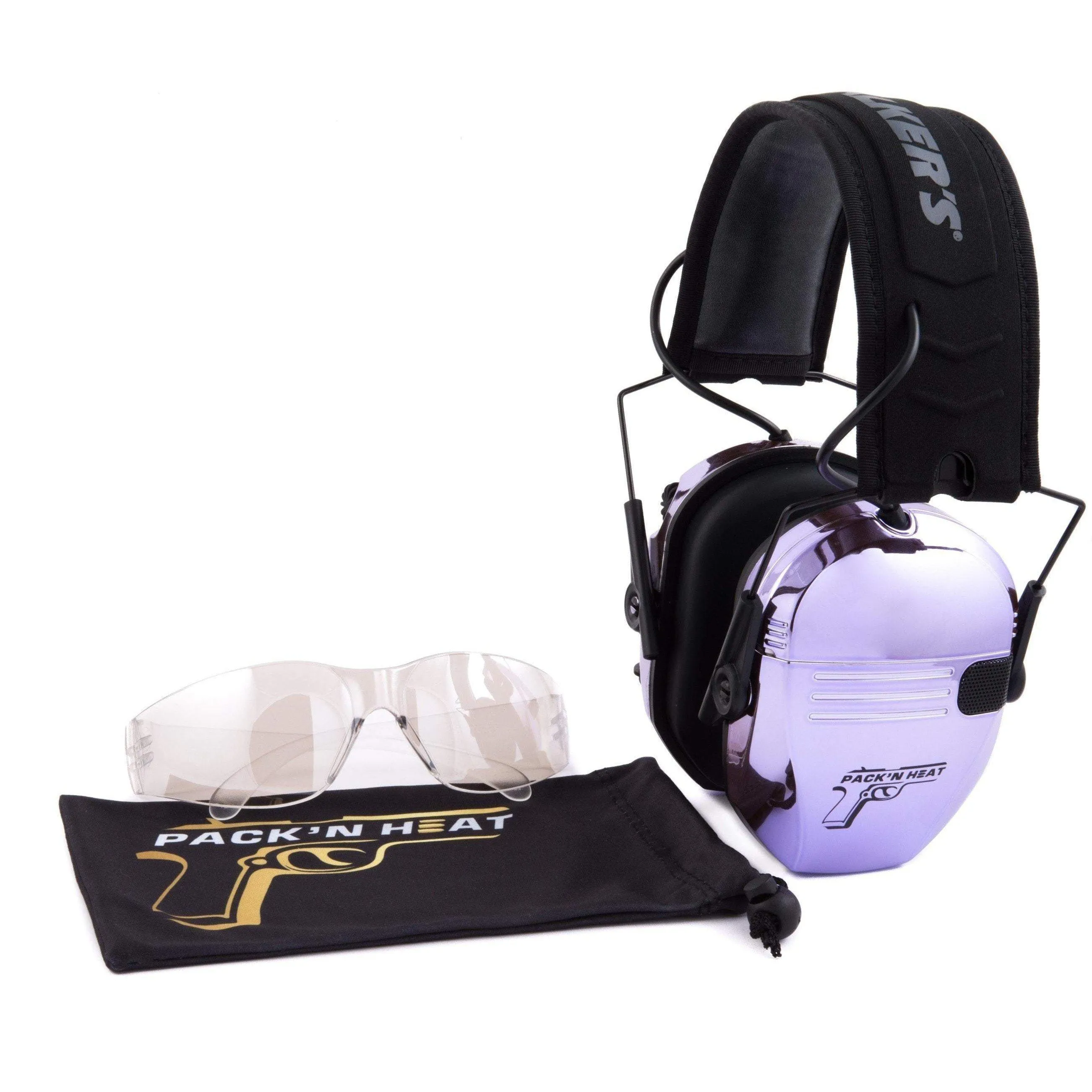 Chrome Series Earmuff & Glasses Kit