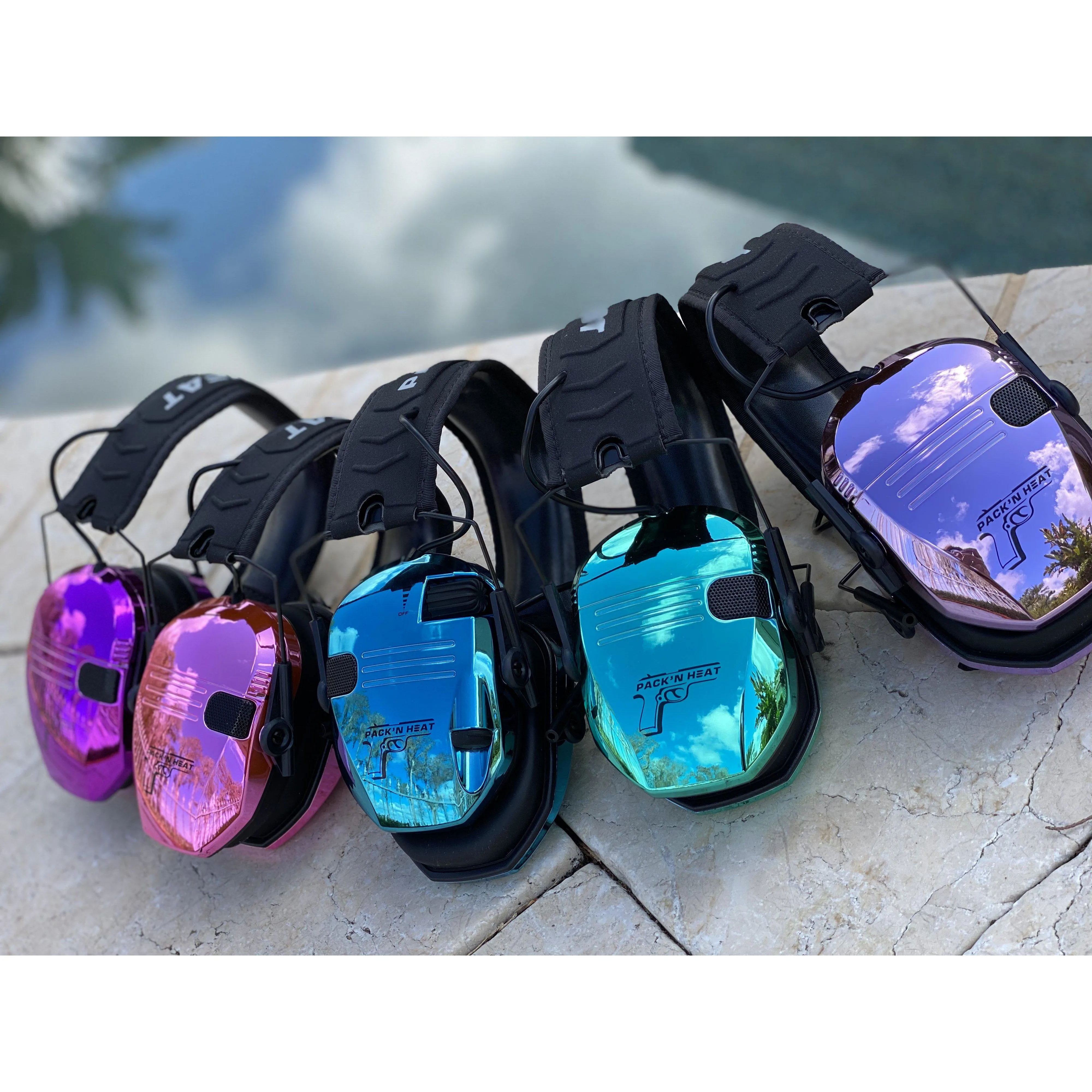 Chrome Series Earmuff & Glasses Kit