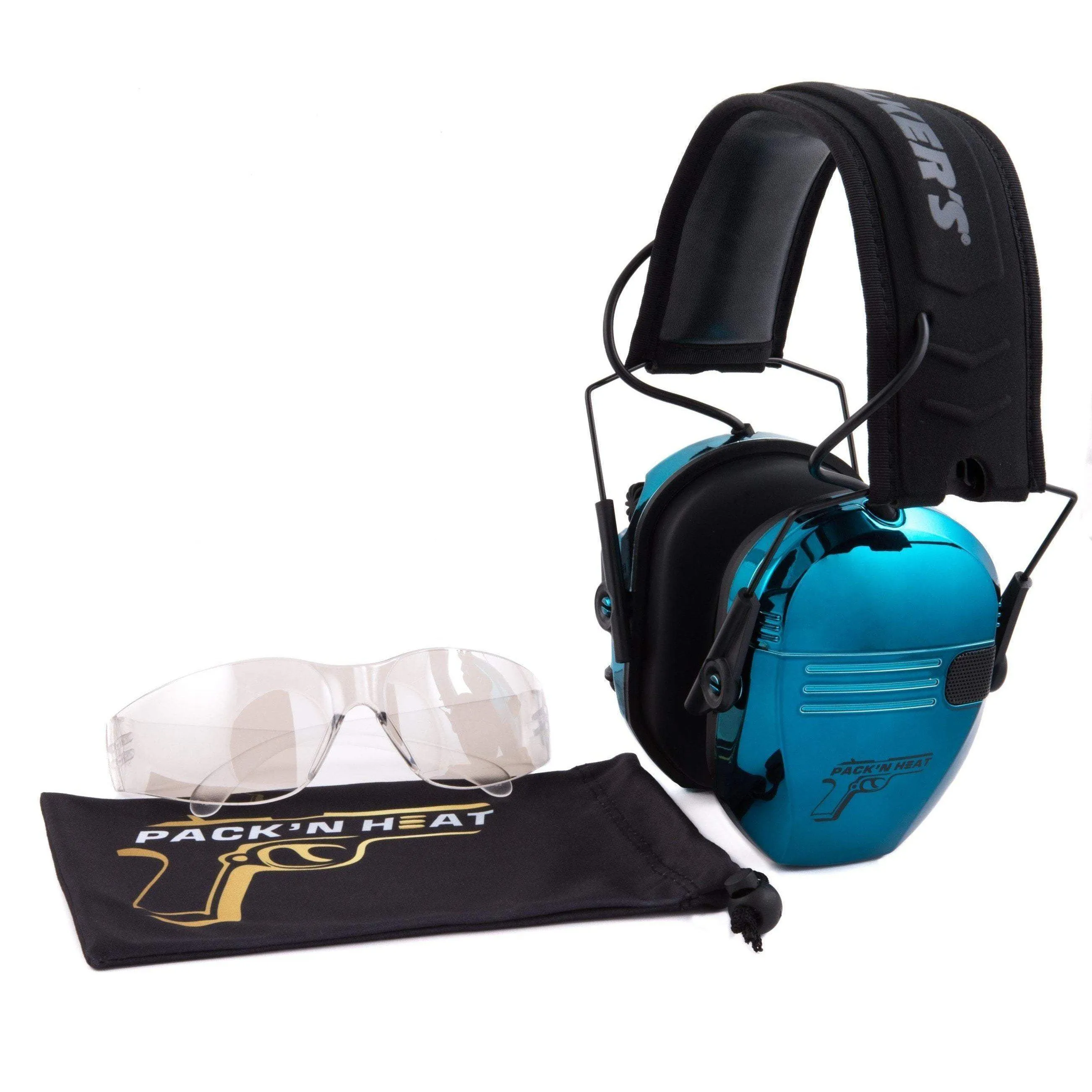 Chrome Series Earmuff & Glasses Kit