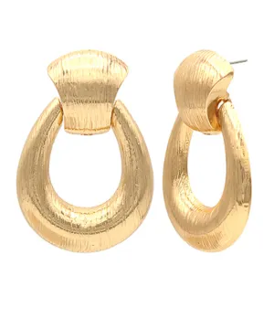 Chunky Oval Earrings