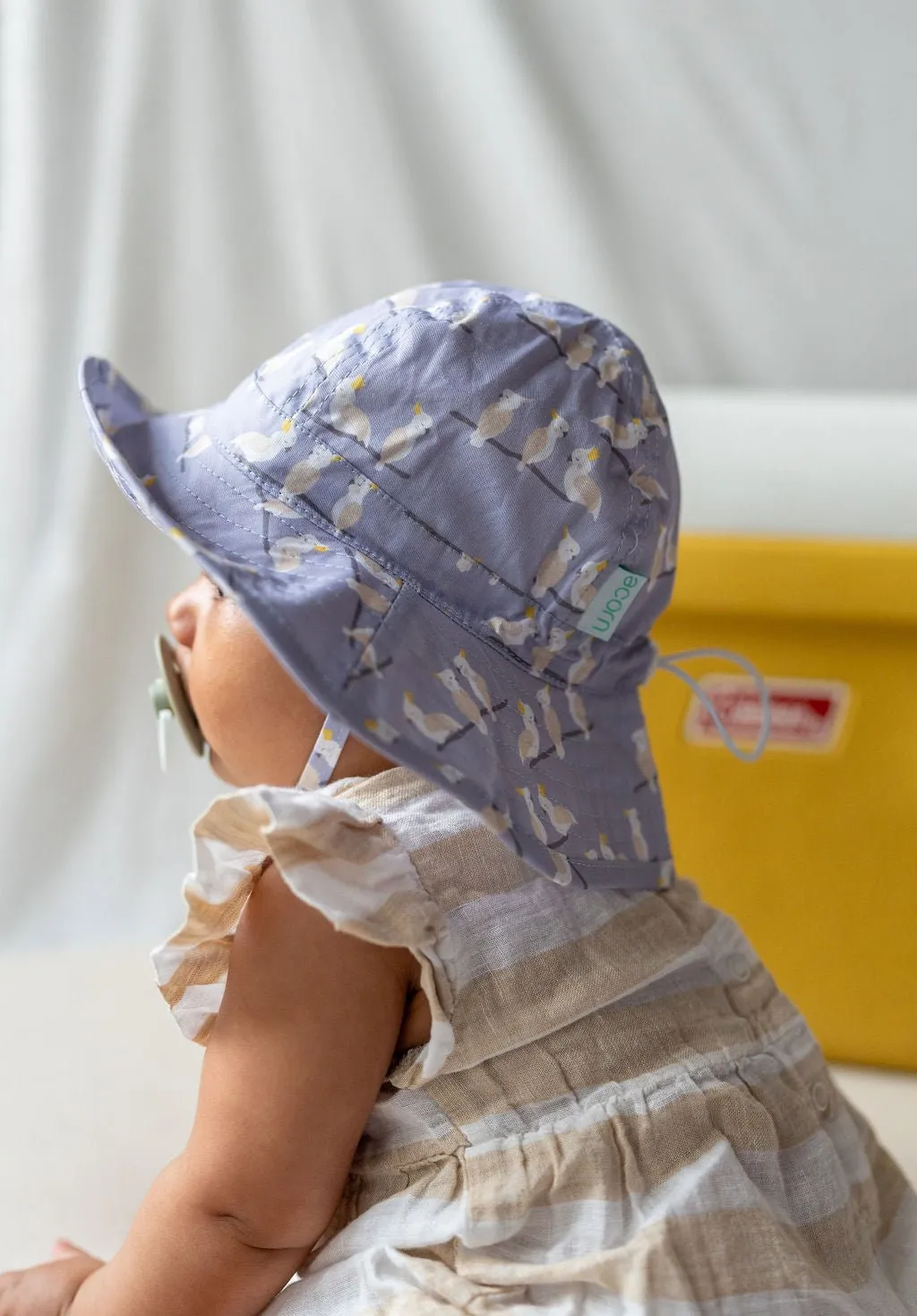 Cookatoo Wide Brim Infant Hat