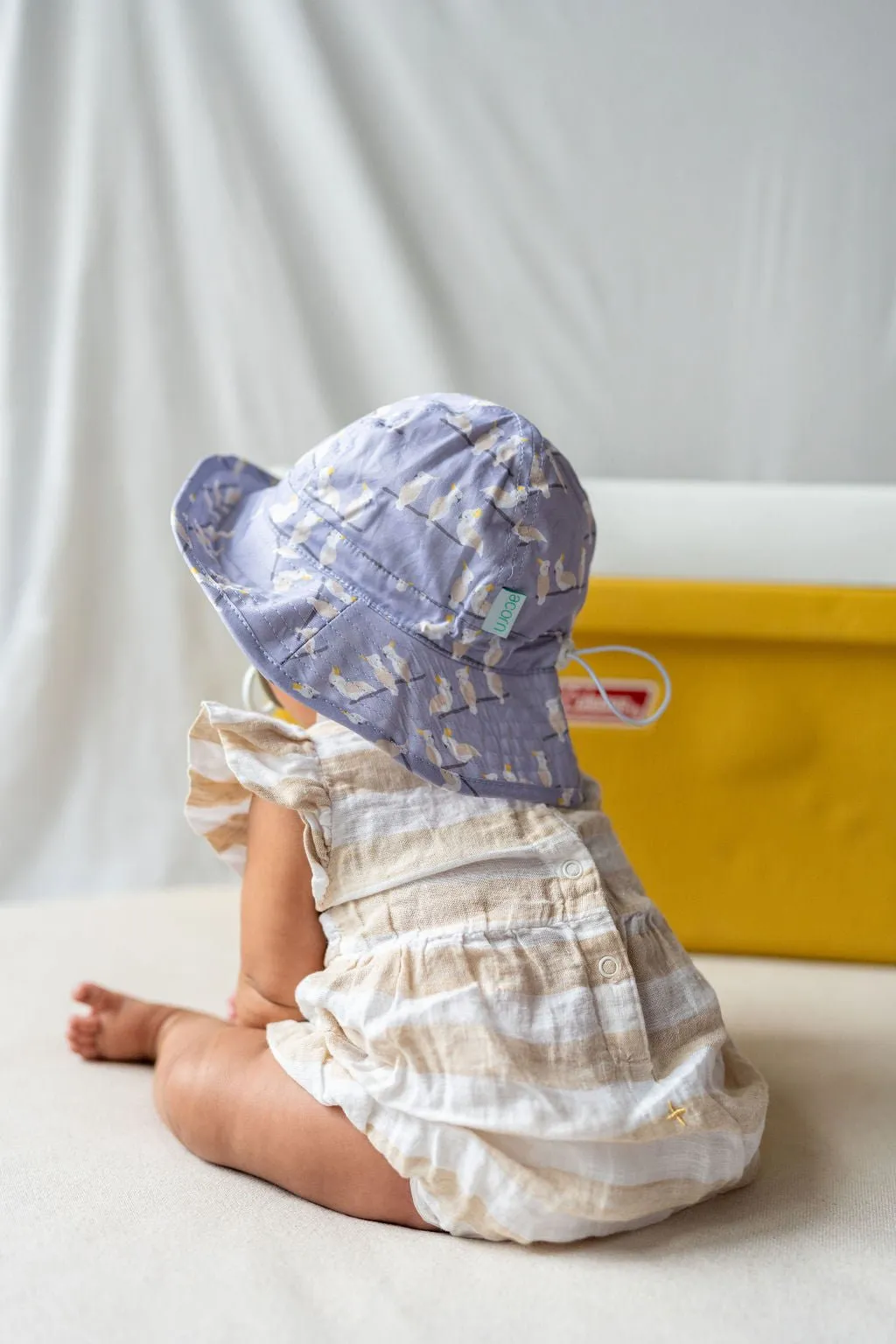 Cookatoo Wide Brim Infant Hat