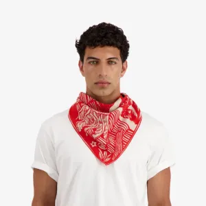 DROMEDAIRE ET POULPE - ROUGE SCARF