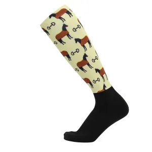 Equine Couture Ladies OTC Boot Socks- Autumn Vibes