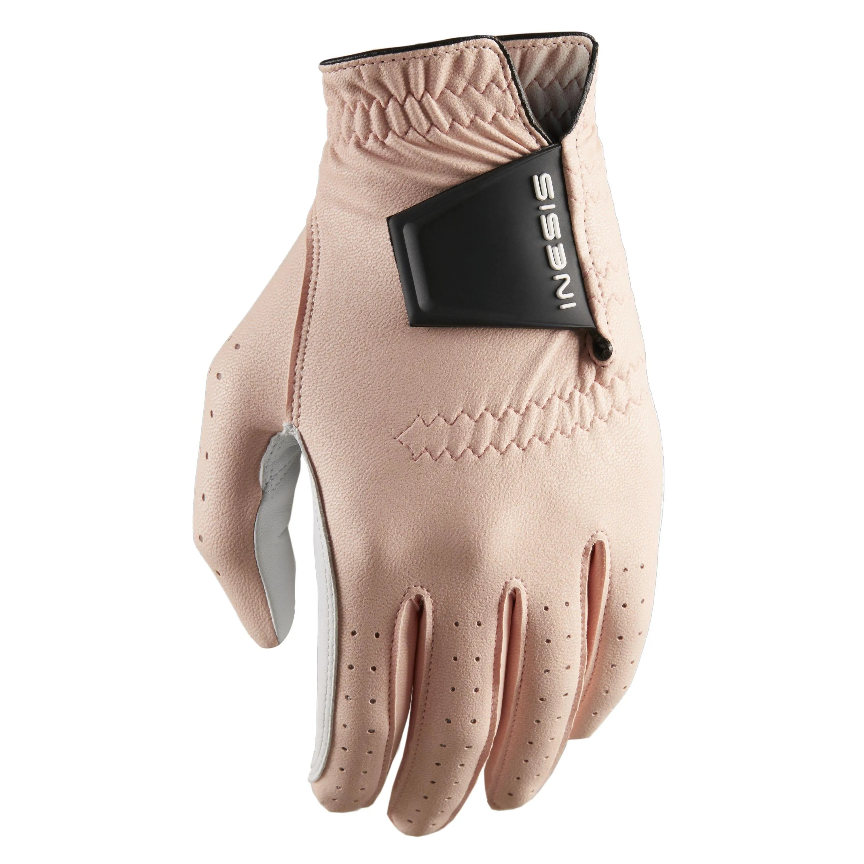 Golf gloves Soft RH women's pink INESIS, porcelain pink