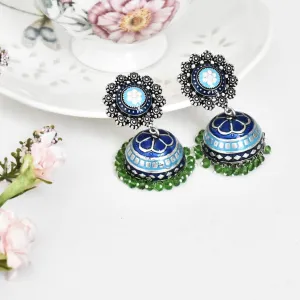 Gulbahaar Meenakari Earrings