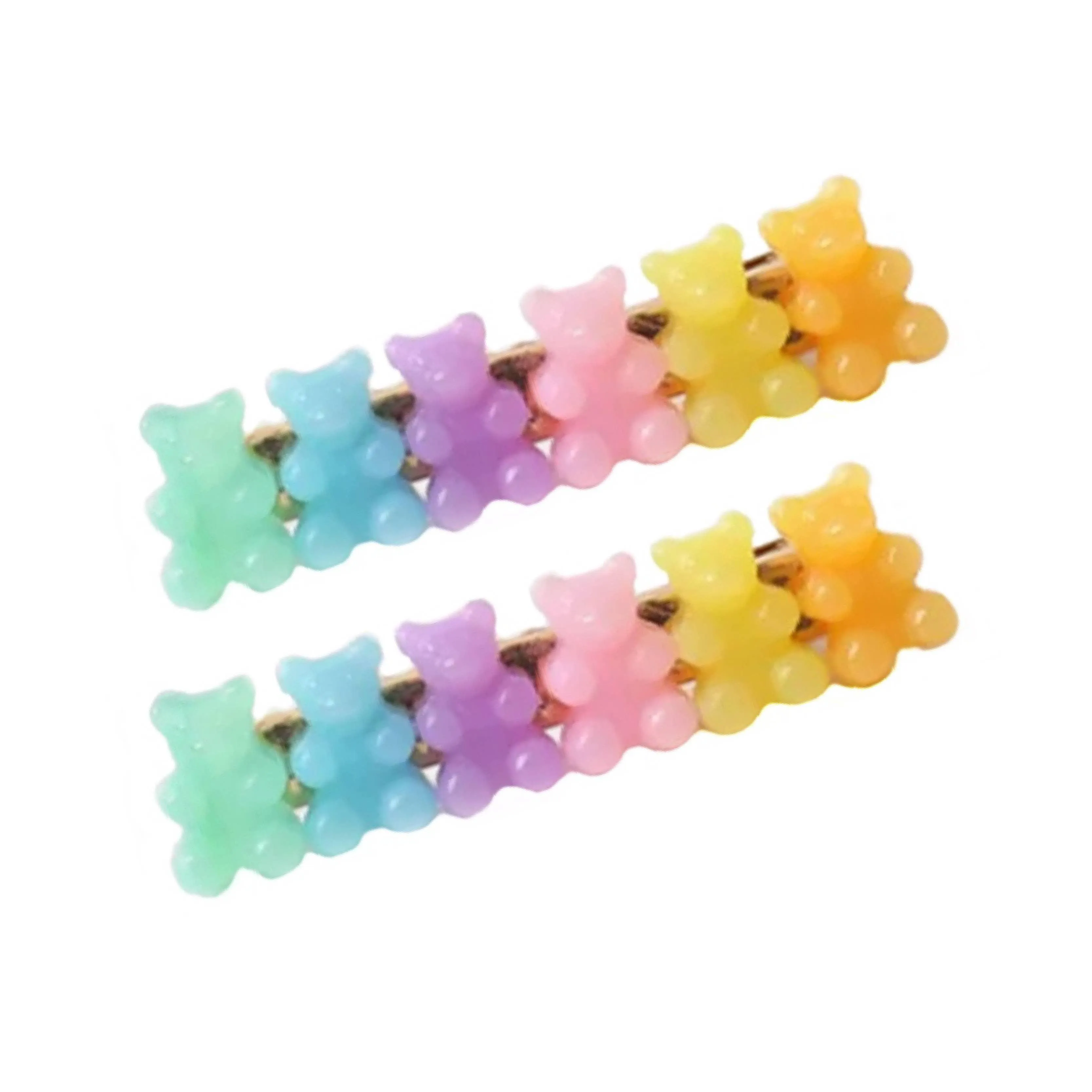 Hair Clips | Gummy Bear- Pastel | Mavi Bandz