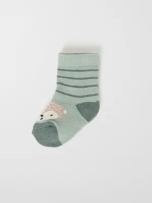 Hedgehog Baby Socks