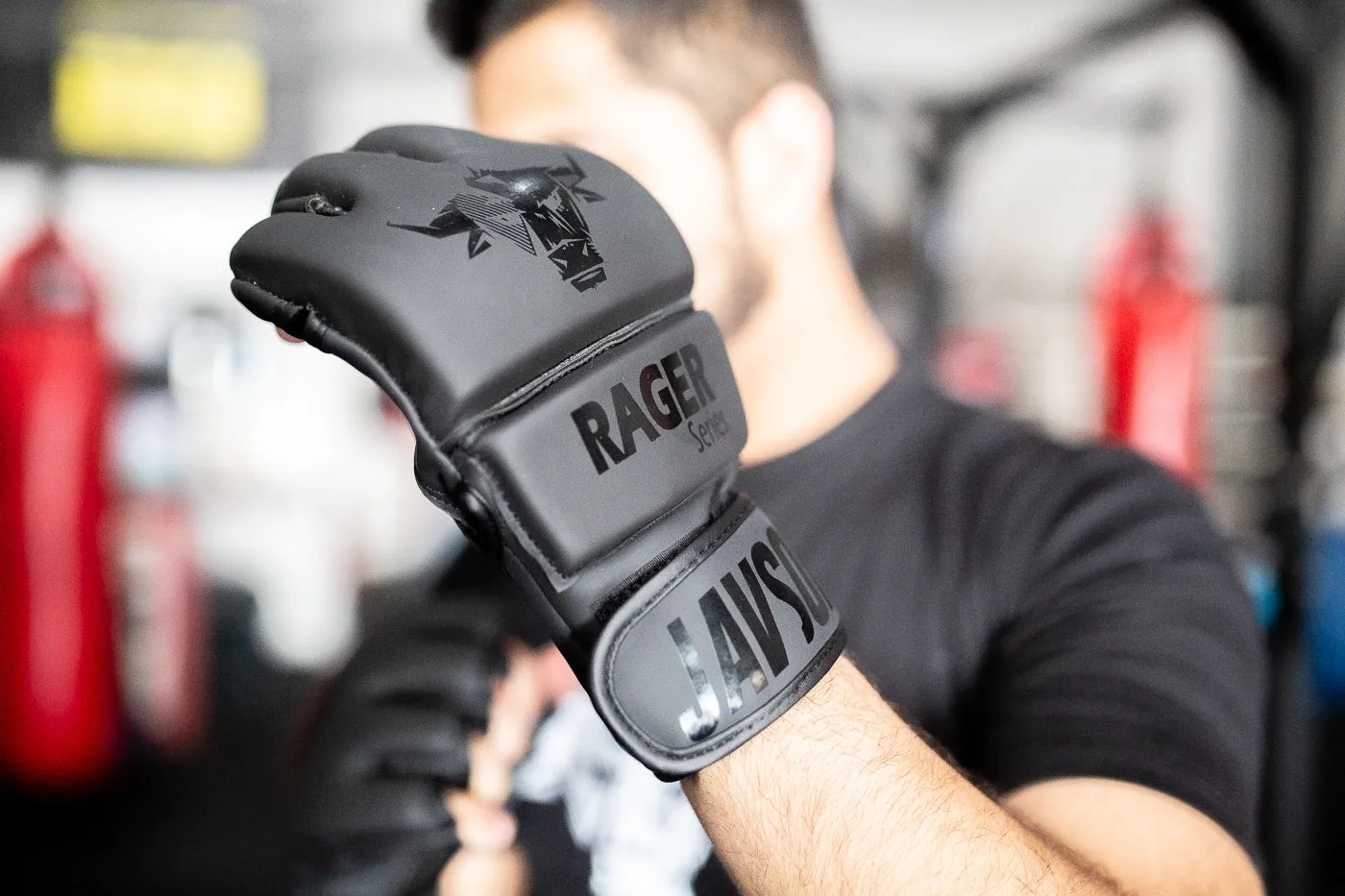 JAVSON MATT MMA GRAPPLING GLOVES WITH BEST KNUCKLE PROTECTION RAGER SERIES