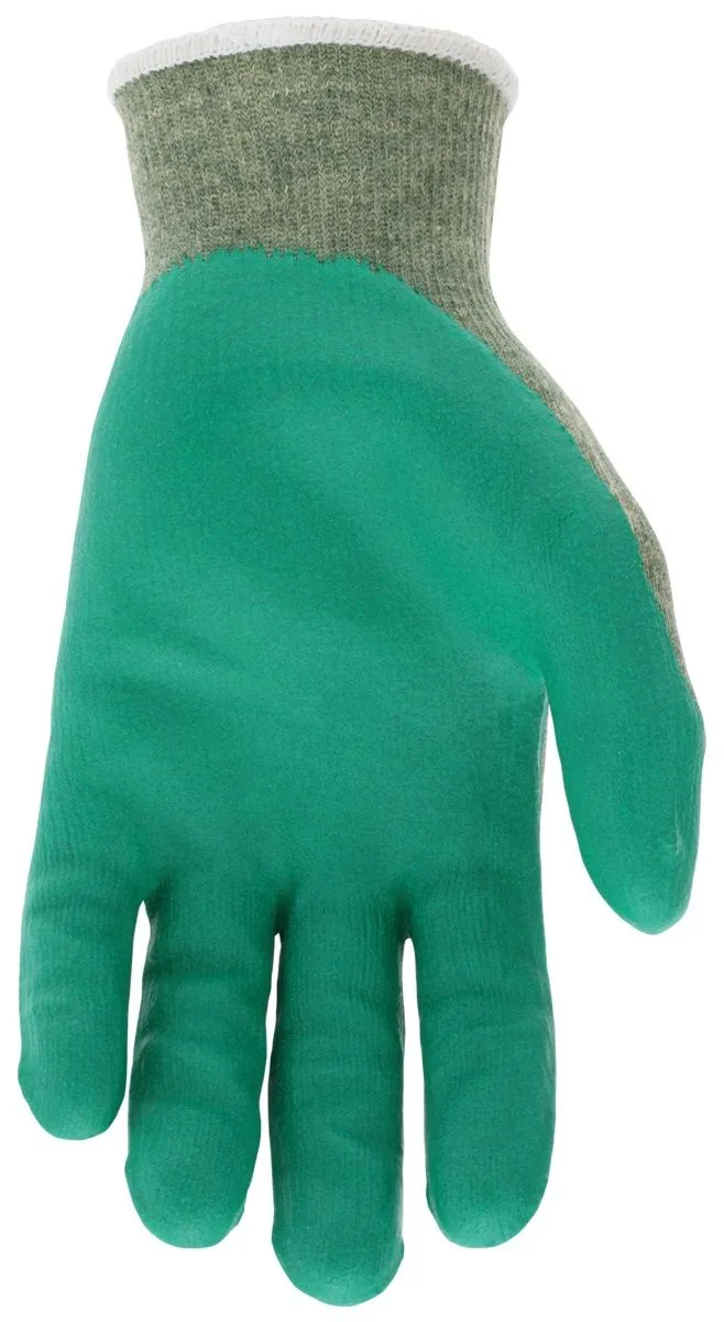 MCR Safety Cut Pro 9813NF 13 Gauge ARX Aramid Shell, Nitrile Foam Coated Work Gloves, Green, 1 Pair