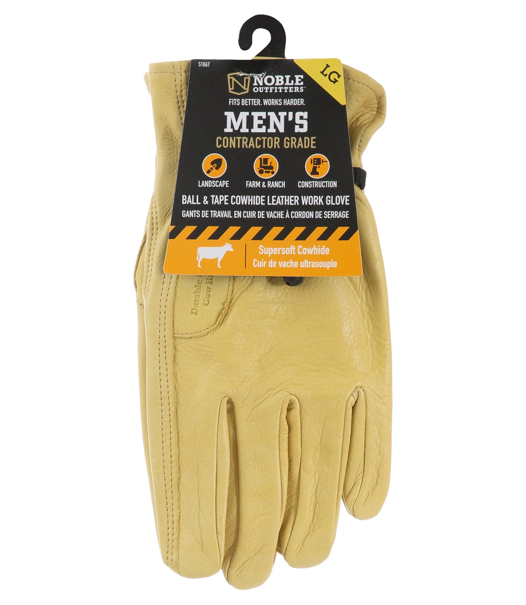 Men's Cowhide Ball & Tape Glove