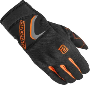 Motorcycle gloves F-ST Bogotto, black/orange