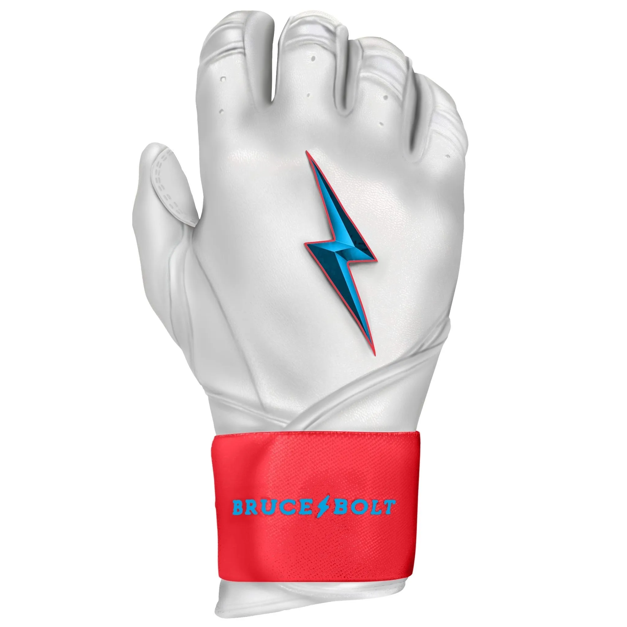 PREMIUM PRO Creator Series Long Cuff Batting Gloves | MIAMI WHITE