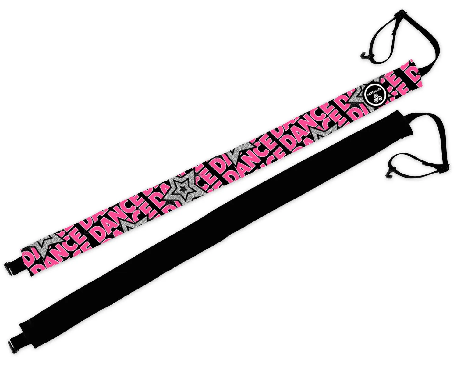 RAVEbandz Adjustable Headbands - (Dance!)