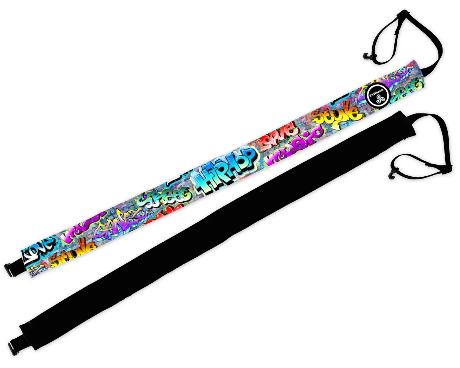 RAVEbandz Adjustable Headbands - (Hip Hop)