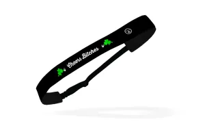 RAVEbandz Adjustable Headbands Slogans - (St. Patrick's Day- Cheers Bitches)