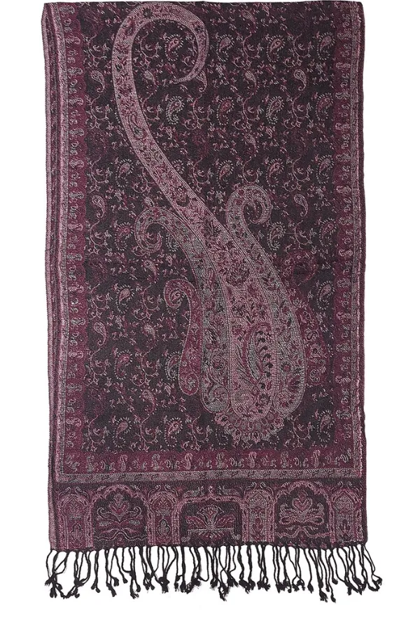 Regal Fusion Paisley Jacquard Scarf