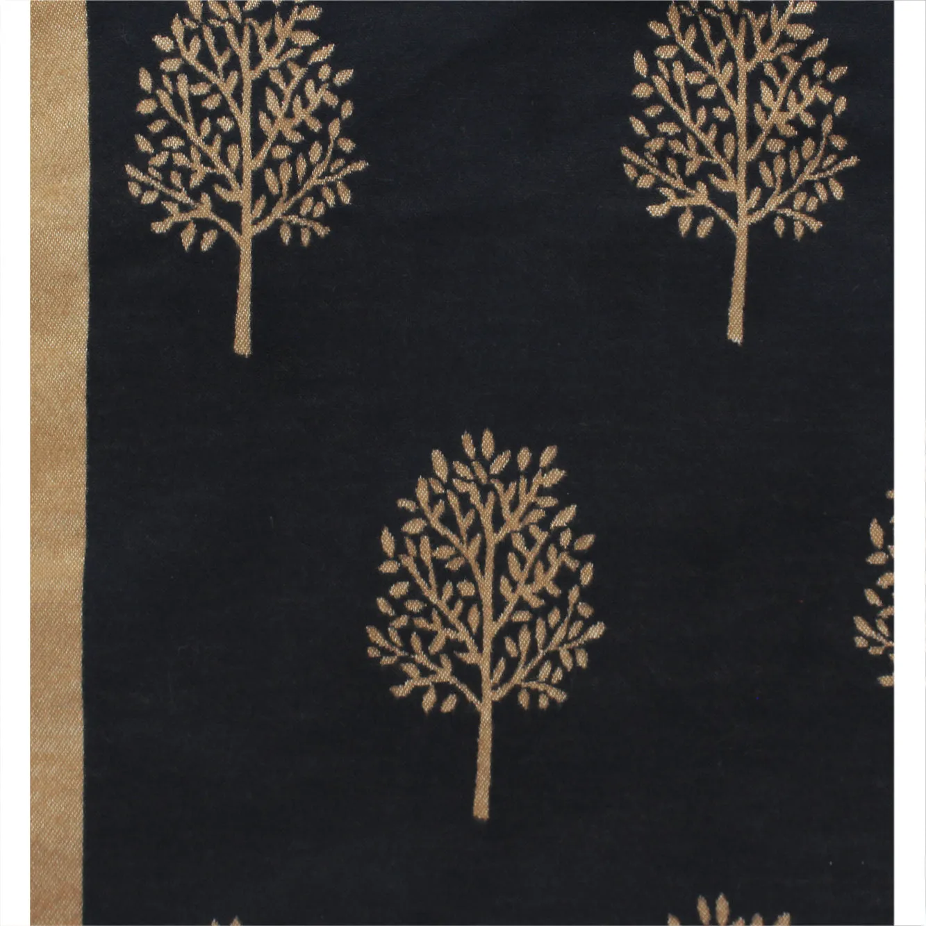 Reversible Tree of Life Soft Warm Wide Pashmina with Tassels