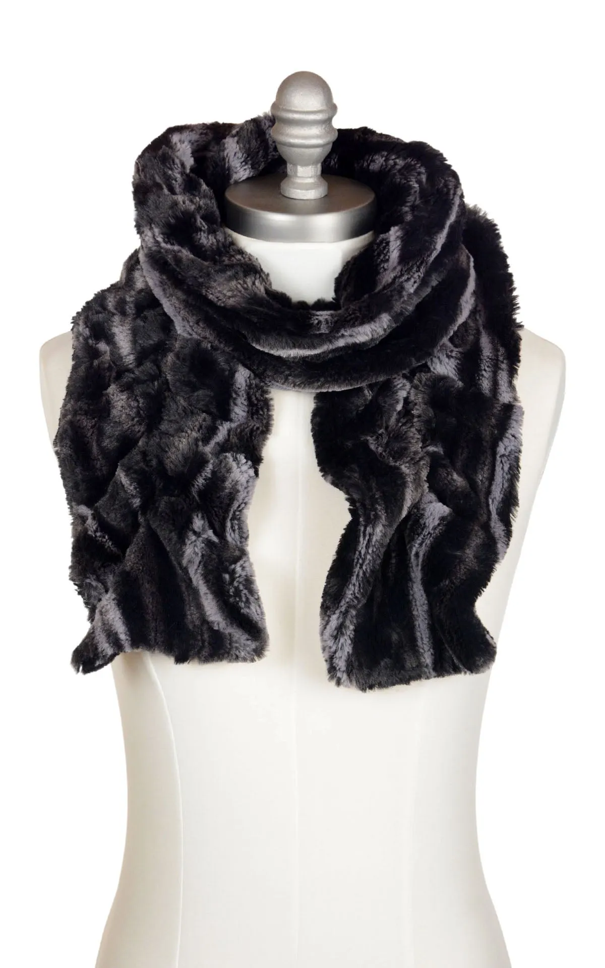 Scrunchy Scarf - Marble Dune Luxury Faux Furs