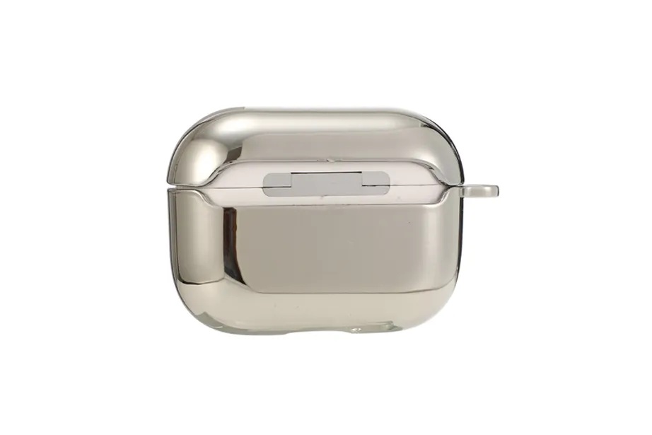 Shiny Silver AirPod Holder