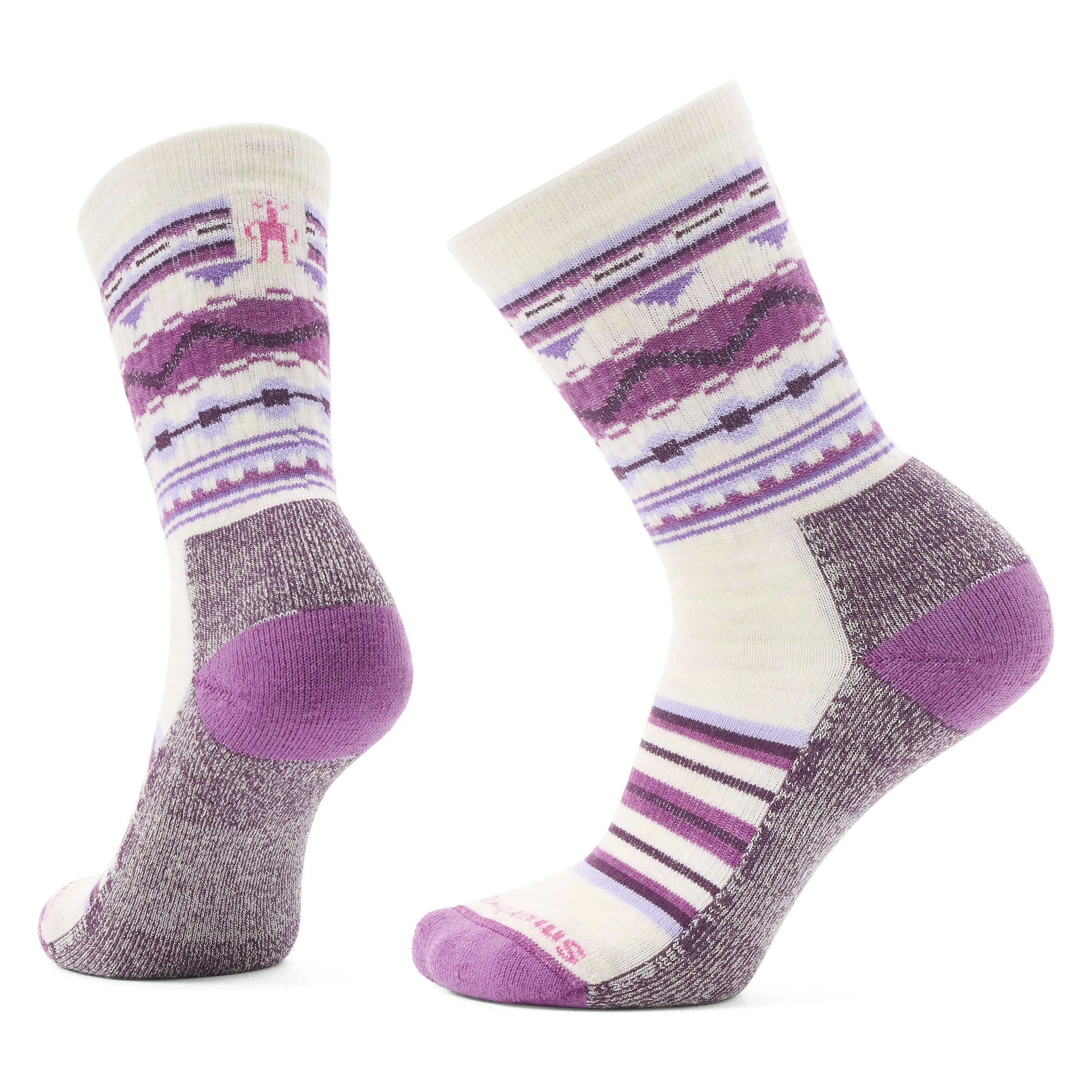 Smartwool Everyday Hudson Trail Crew Socks Color: Moonbeam