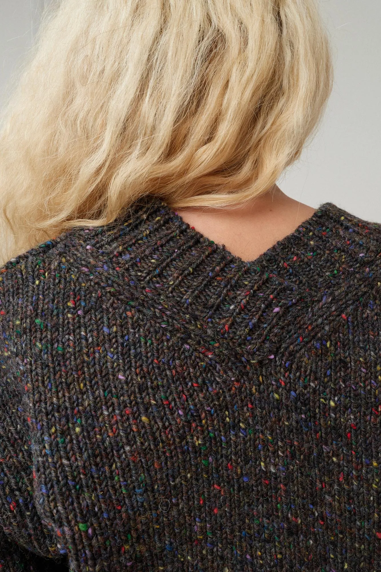 SOFFY JUMPER — Speckled Grey