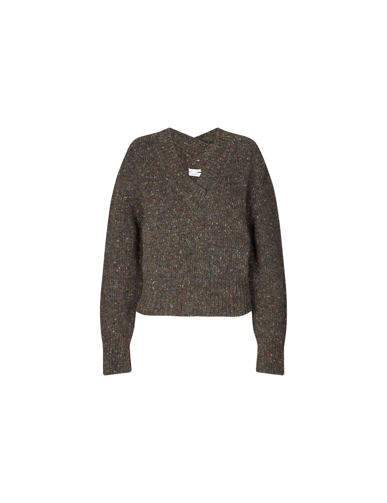 SOFFY JUMPER — Speckled Grey