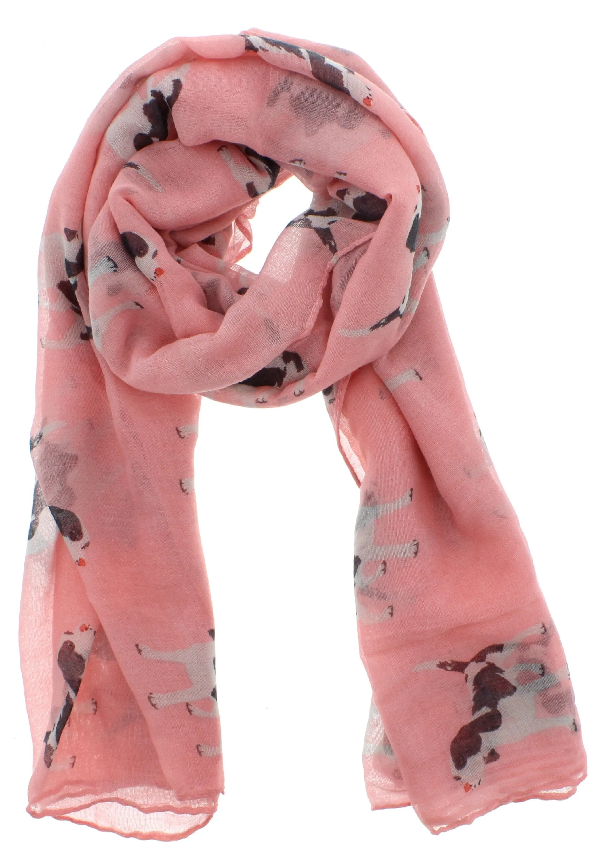 Spaniel Print Scarf