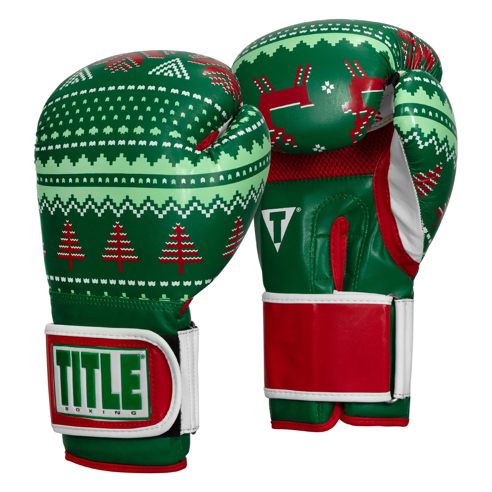 TITLE Boxing Limited Edition Deck The Halls Bag Gloves