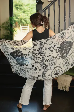 Token of Love Printed Bamboo Scarf