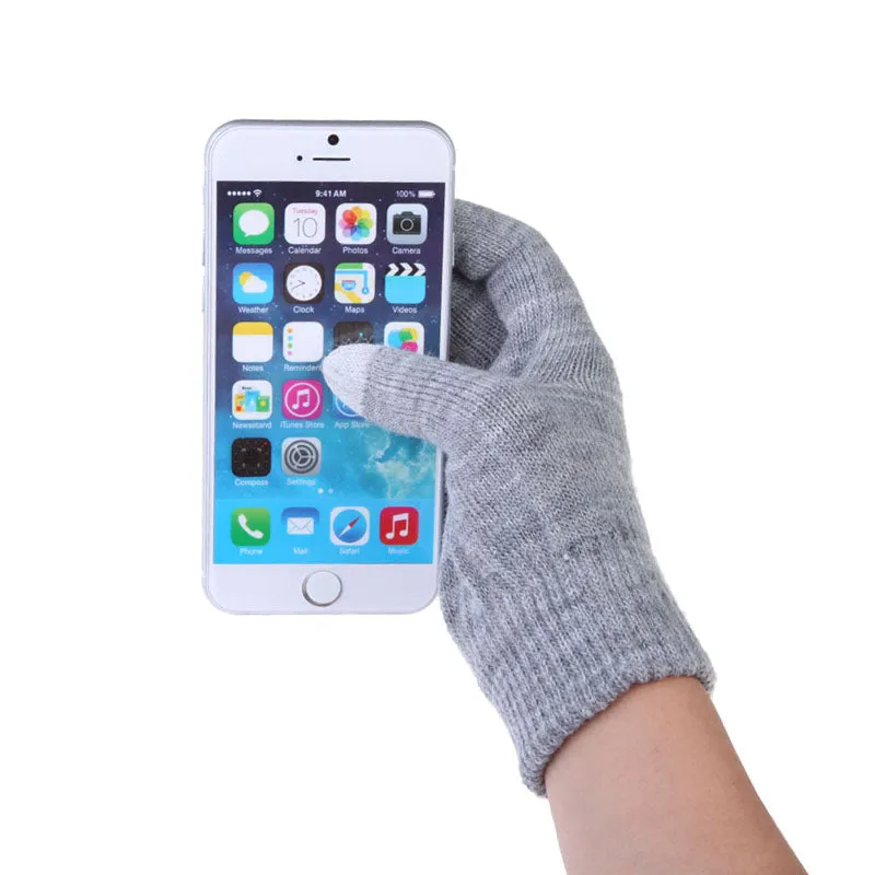 Touch Screen Gloves Colorful & Soft Cotton Winter Gloves