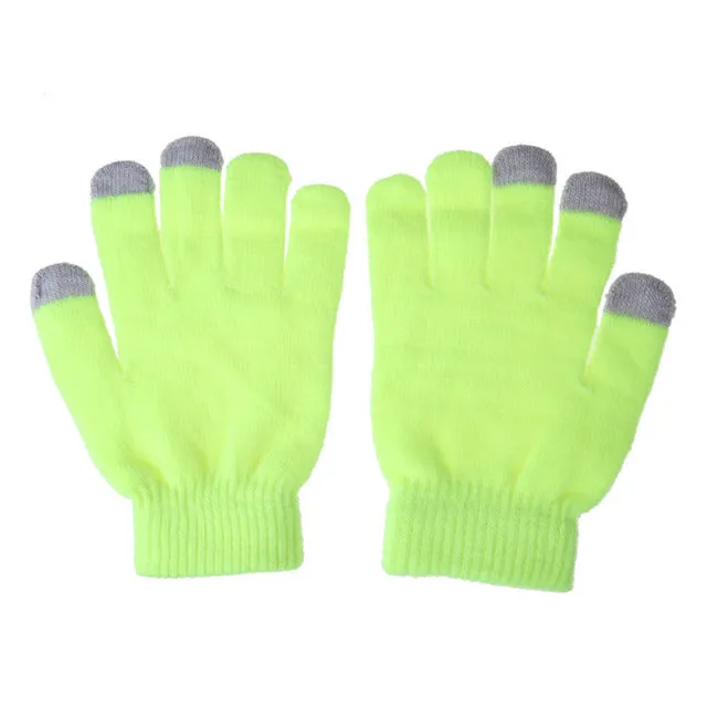 Touch Screen Gloves Colorful & Soft Cotton Winter Gloves