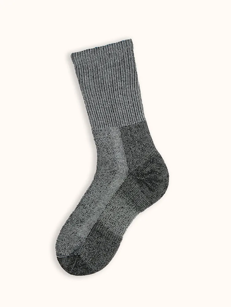 Unisex Moderate Cushion Crew Hiking Socks