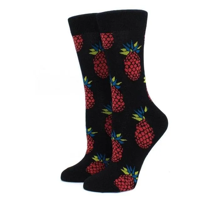 Women's Novelty Socks Fun and Fashionable Comfortable Ladies Socks with Personality FREE SHIPPING