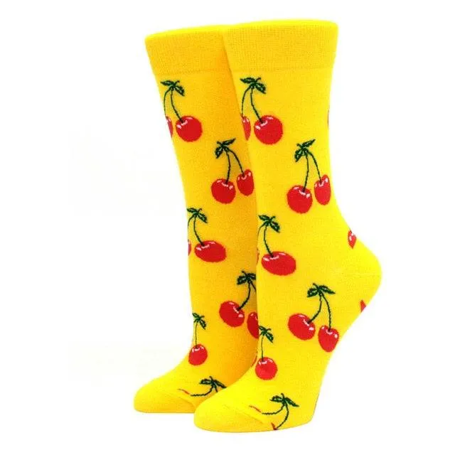 Women's Novelty Socks Fun and Fashionable Comfortable Ladies Socks with Personality FREE SHIPPING