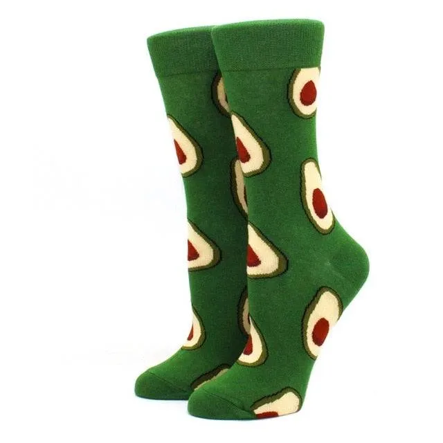 Women's Novelty Socks Fun and Fashionable Comfortable Ladies Socks with Personality FREE SHIPPING