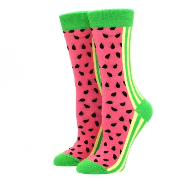 Women's Novelty Socks Fun and Fashionable Comfortable Ladies Socks with Personality FREE SHIPPING